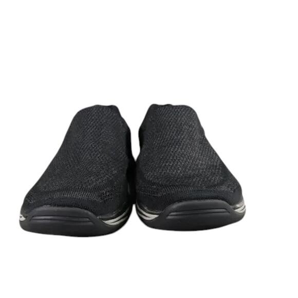Skechers Shoes Men 9 Slip On Relaxed Fit Loafer Memory Foam Expected Gomel Black - Picture 2 of 11